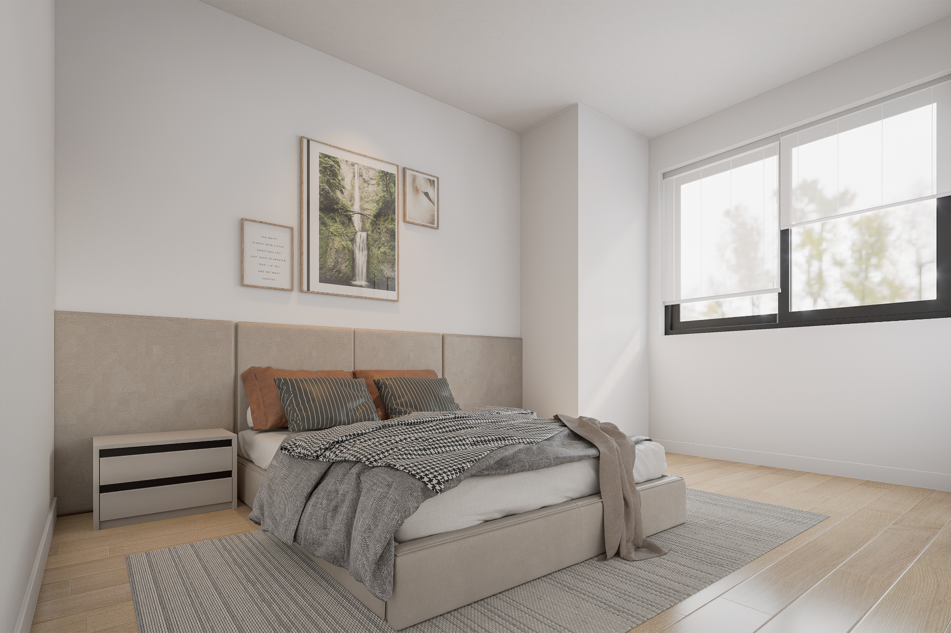 Units 10 & 1 — double vanity ensuite